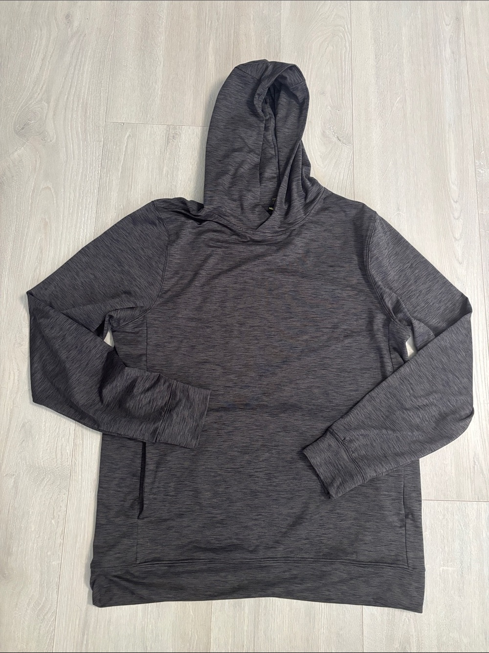 🔥BUNDLESALE Men's S VRST Charcoal Heather Hooded Pullover Sweatshirt